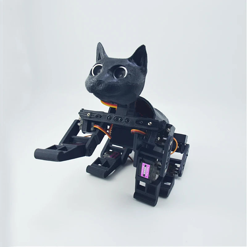 Quadruped Bionic Robot showcasing lifelike movements and advanced robotics design.