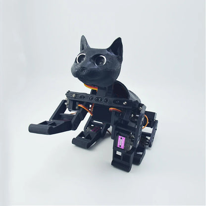 Quadruped Bionic Robot showcasing lifelike movements and advanced robotics design.