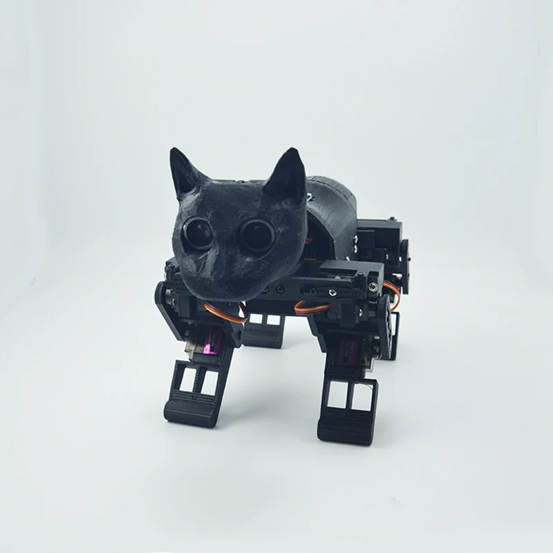 Quadruped Bionic Robot showcasing lifelike movements and advanced robotics for research projects.