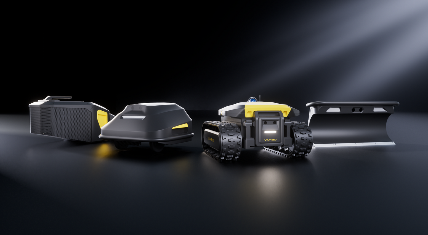 Yarbo M Series lawn care lineup