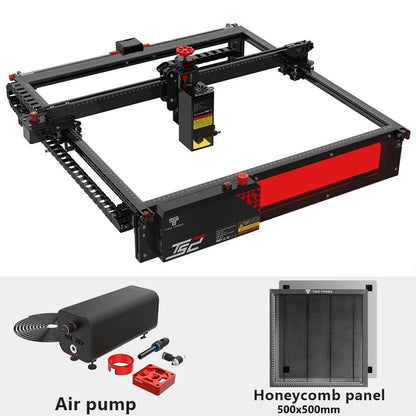 Twotrees TS2 20W Laser Engraver 450X450Mm XY Axis Limit Switch Laser Engraving Machine Compressed Spot Technology Cutter Machine