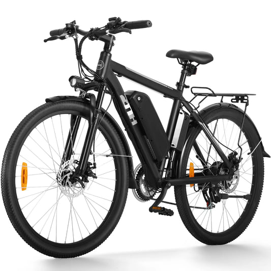 48V electric bike for commuting with sleek design and powerful battery for urban travel.