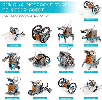  solar robot toy kit