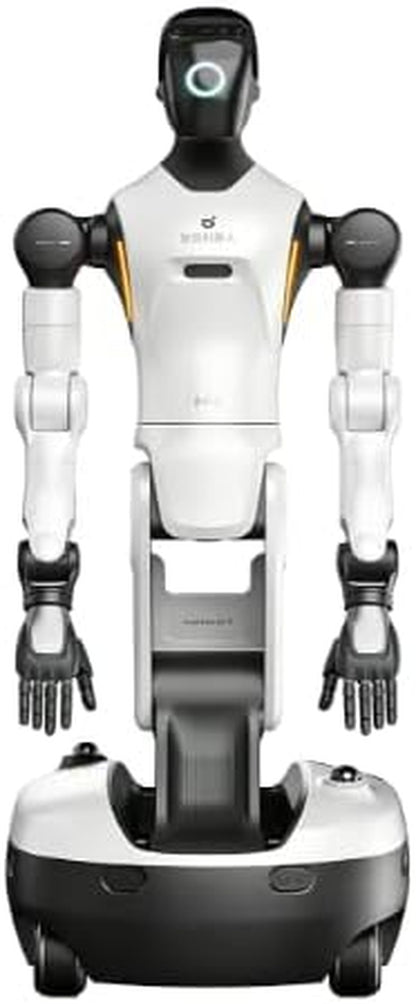 AGIBOT G2 AI Robot Assistant, Smart Interactive Robot with Voice Control, Intelligent Navigation & HD Camera, Advanced Robotics Companion for Home, Office & Education
