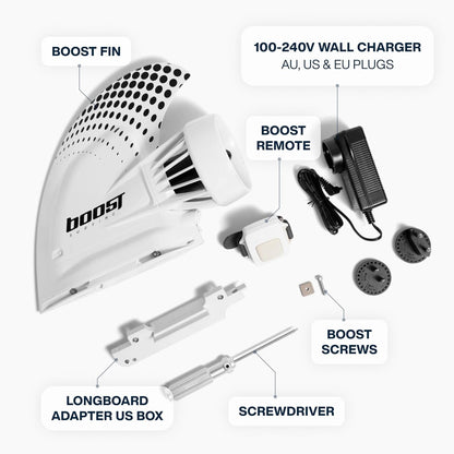 electric motor surf fin