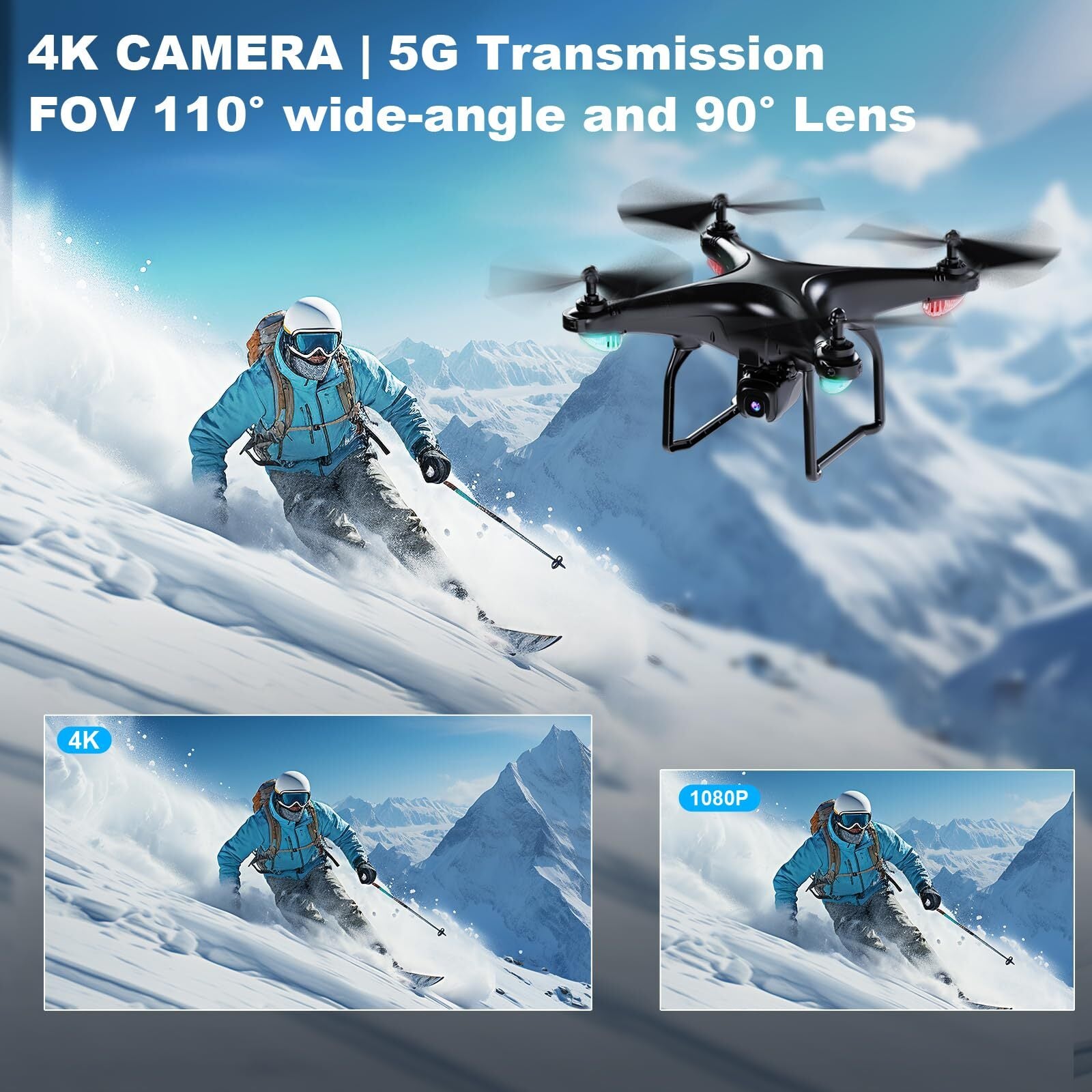 GPS drone with 4K camera