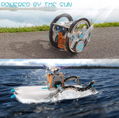 solar robot toy kit