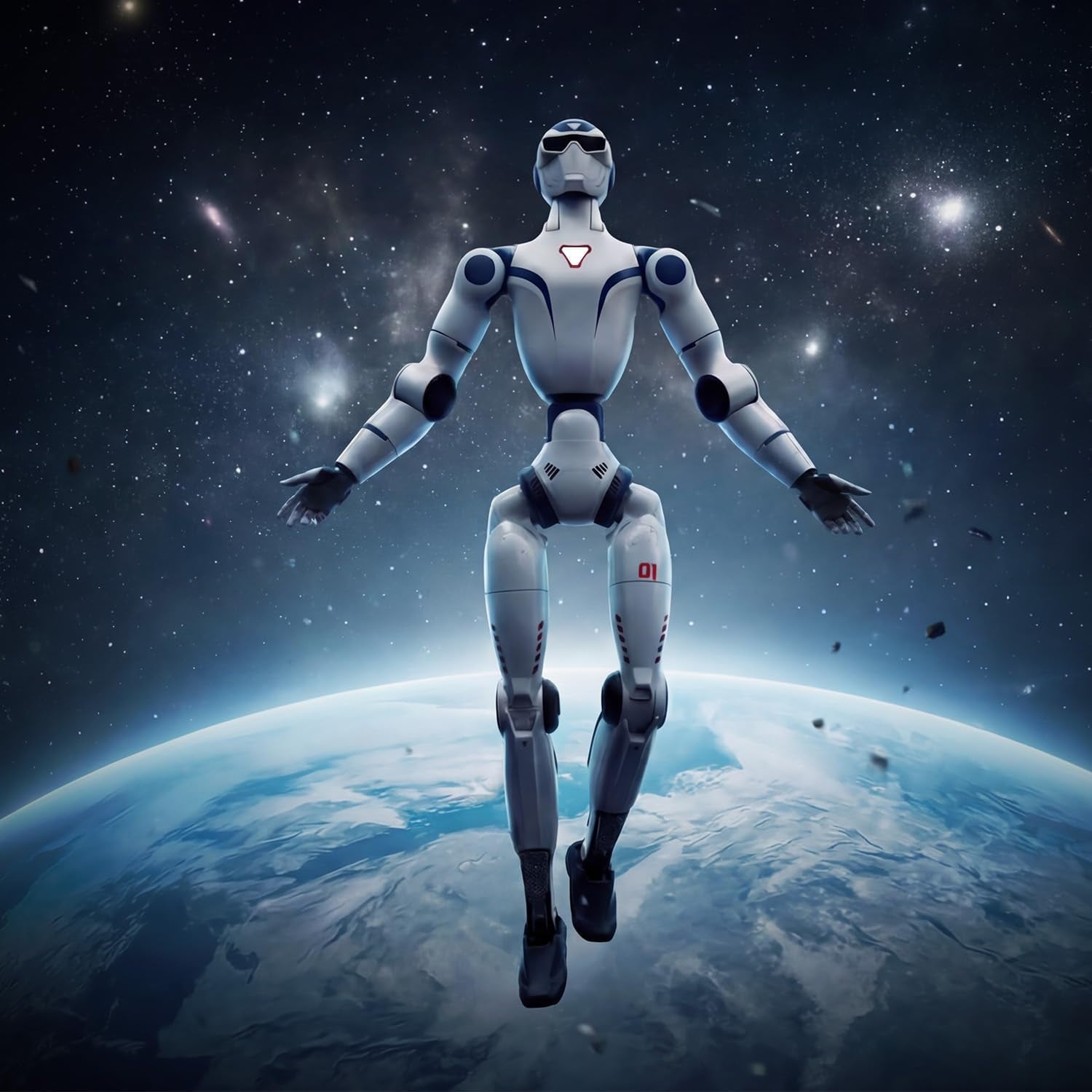 R1 Humanoid Robot (White, R1 Edu)